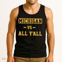 Michigan vs All Y'all  Everyone  Tank Top thumb 3