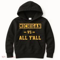 Michigan vs All Y'all  Everyone  Kids Hoodie thumb 0