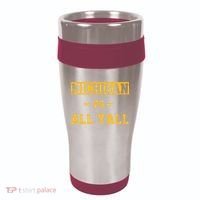 Michigan vs All Y'all  Everyone  16oz Travel Tumbler thumb 0