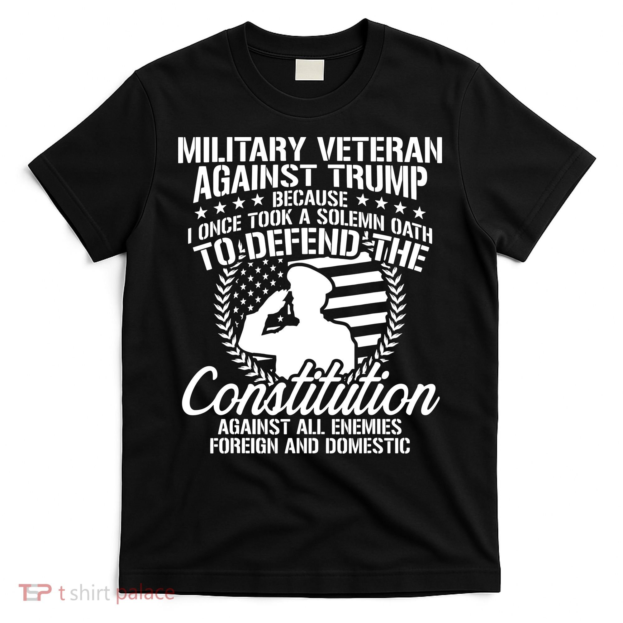 Military Veterans Against Trump 2020 Usa Election T-Shirt