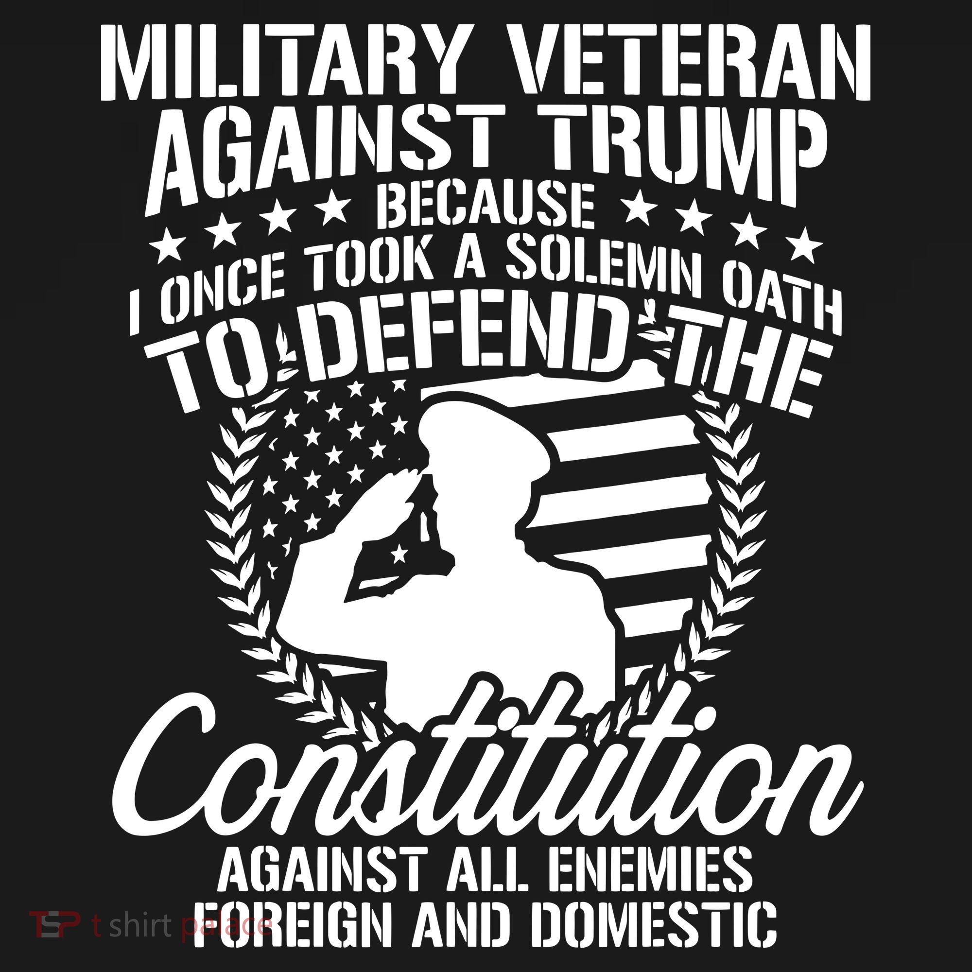 Military Veterans Against Trump 2020 Usa Election Women's Tank Top