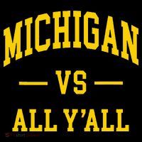 Michigan vs All Y'all  Throwback   Coffee Mug thumb 5