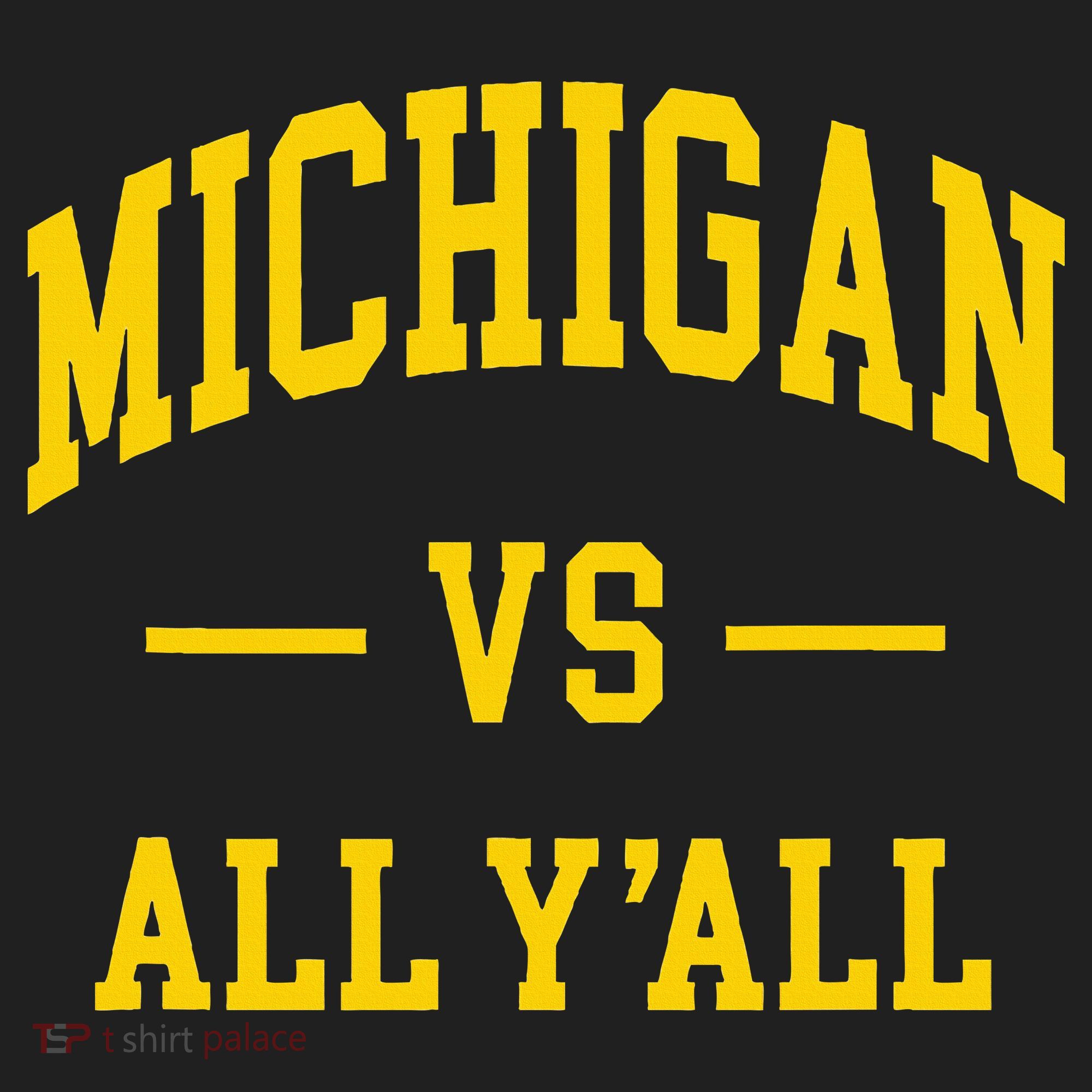 Michigan vs All Y'all  Throwback   Hat