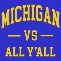 Michigan vs All Y'all  Throwback   Coaster thumb 2