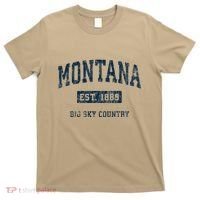 Montana Vintage Athletic Sports Print T-Shirt thumb 0