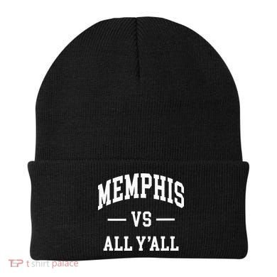 Memphis Vs All YAll Throwback Design Classic Beanie