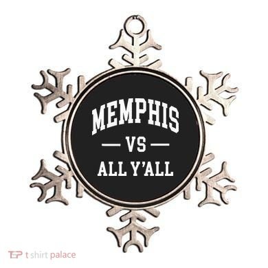 Memphis Vs All YAll Throwback Design Classic Ornament