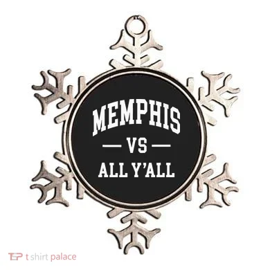 Memphis Vs All YAll Throwback Design Classic Ornament