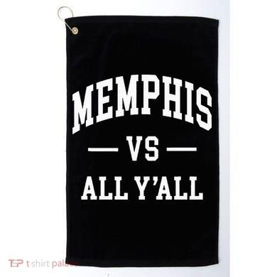 Memphis Vs All YAll Throwback Design Classic Golf Towel