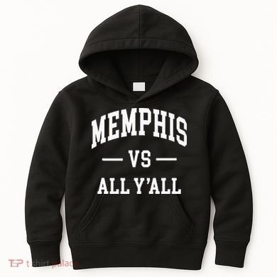 Memphis Vs All YAll Throwback Design Classic Kids Hoodie