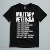 Military Veterans Against Trump 2020 Fight Usa Election T-Shirt thumb 5