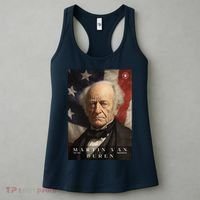Martin Van Buren 8th President Of The United States Portrait Women's Tank Top thumb 3