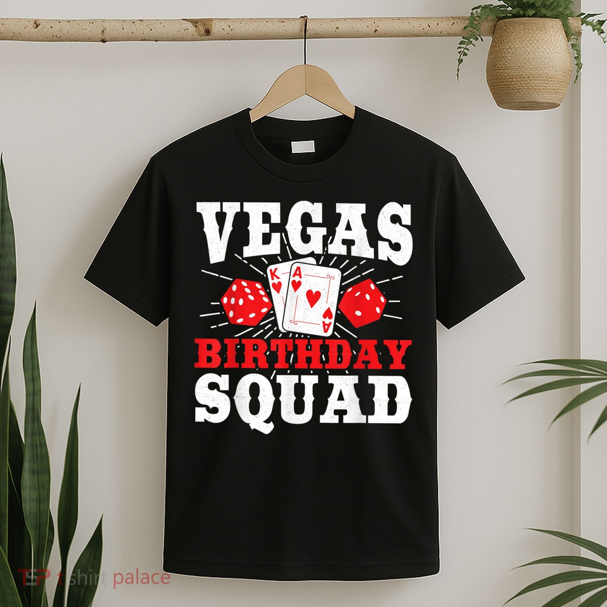 Matching Vegas Birthday Squad Las Vegas Birthday Party T-Shirt