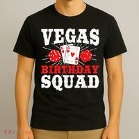Matching Vegas Birthday Squad Las Vegas Birthday Party T-Shirt thumb 3