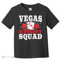 Matching Vegas Birthday Squad Las Vegas Birthday Party Toddler T-Shirt thumb 0