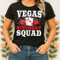 Matching Vegas Birthday Squad Las Vegas Birthday Party Women's T-Shirt thumb 2
