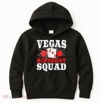 Matching Vegas Birthday Squad Las Vegas Birthday Party Kids Hoodie thumb 0