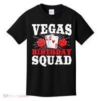 Matching Vegas Birthday Squad Las Vegas Birthday Party Kids T-Shirt thumb 0