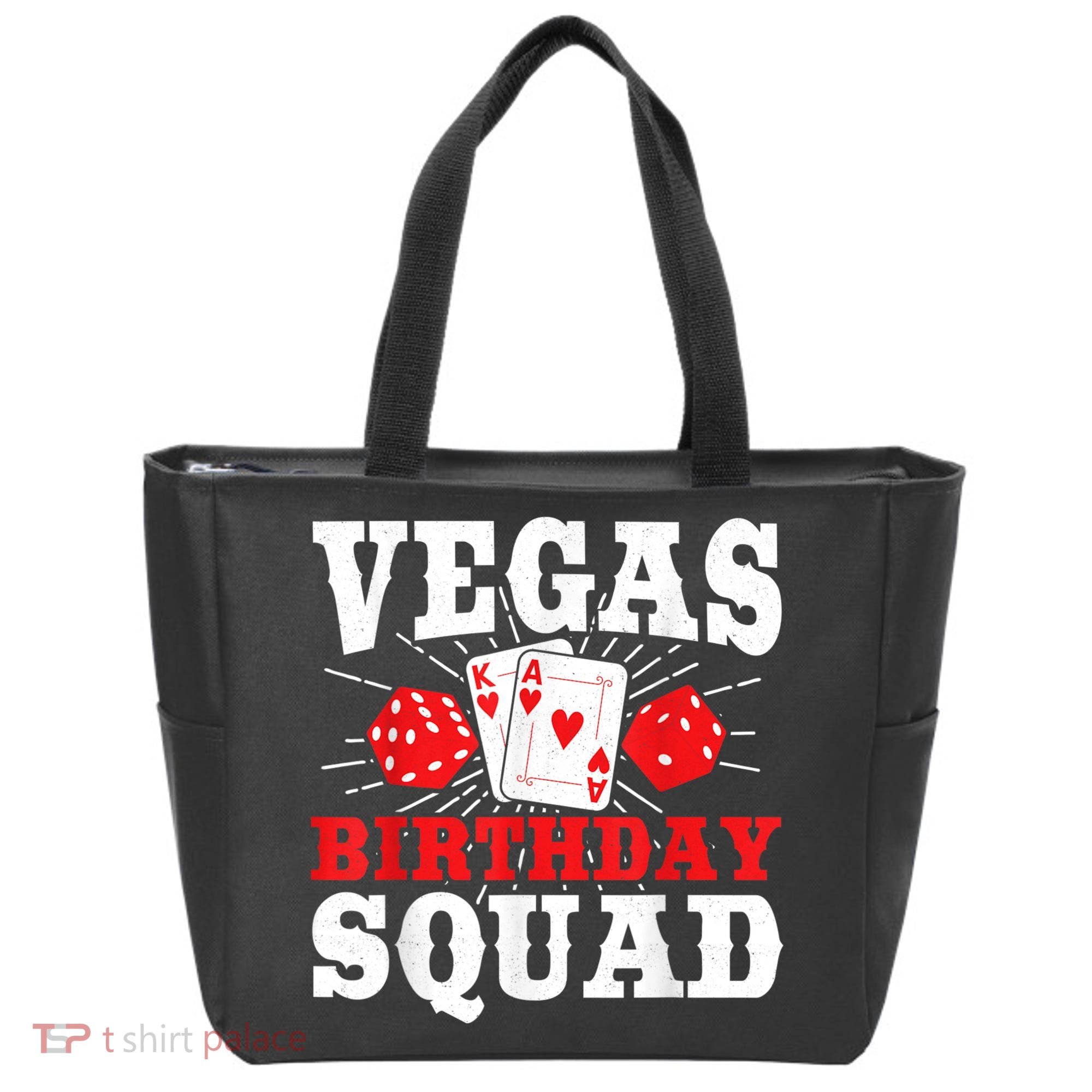 Matching Vegas Birthday Squad Las Vegas Birthday Party Tote Bag