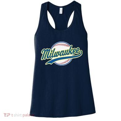 Milwaukee Vintage Baseball Throwback Retro Design Women's Tank Top