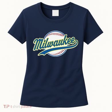 Milwaukee Vintage Baseball Throwback Retro Design Women's T-Shirt