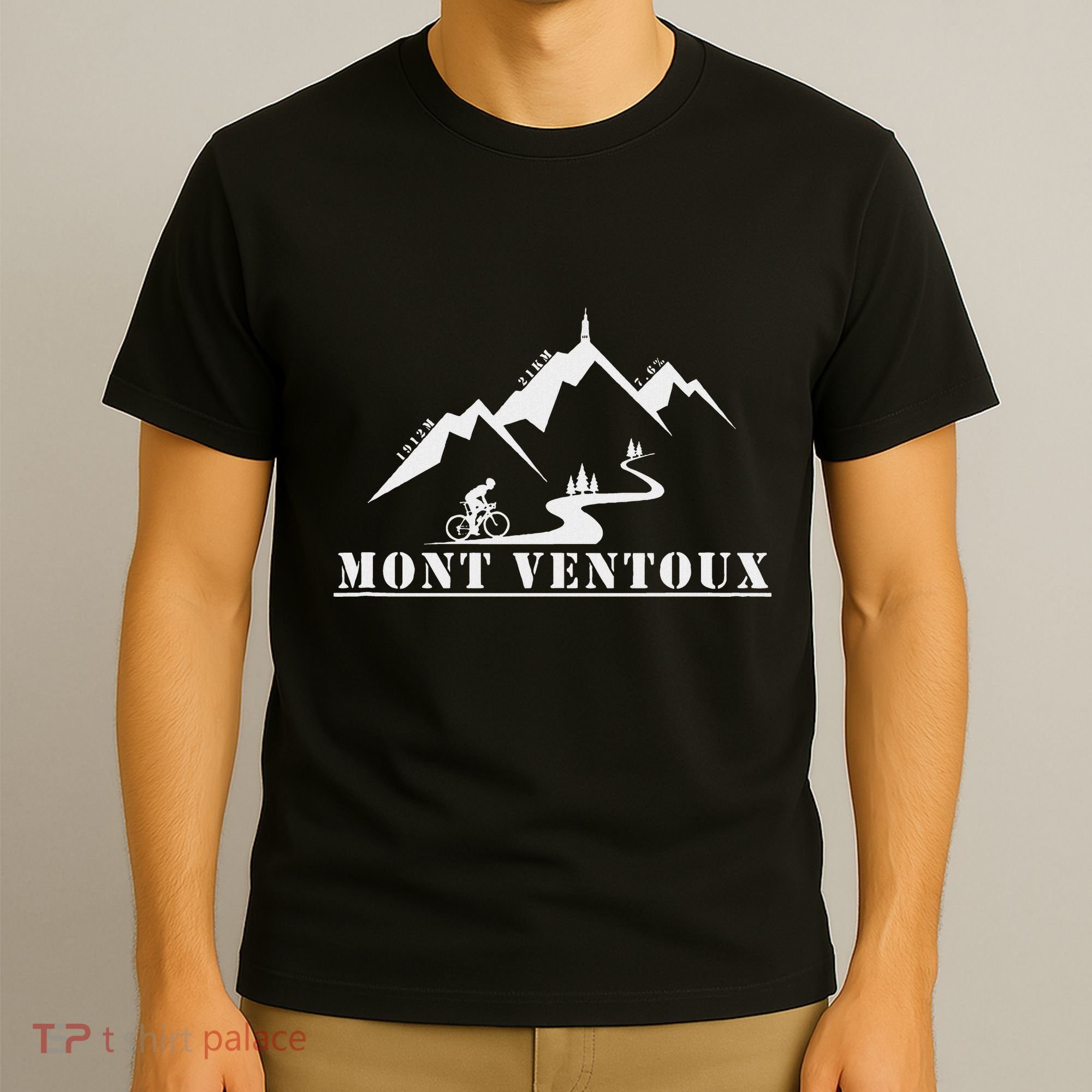 Mont Ventoux Bicycle France  Cycling Alpes T-Shirt