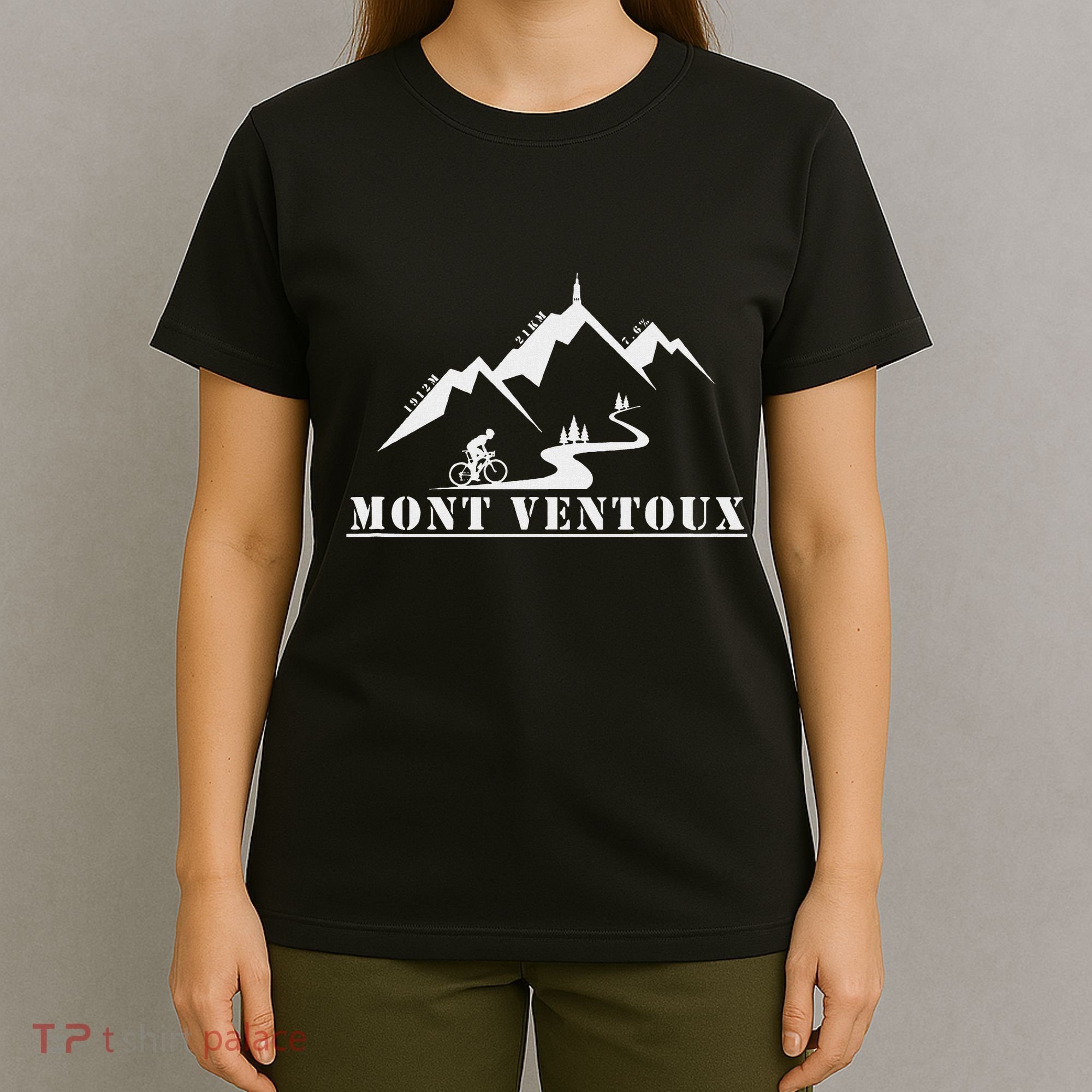 Mont Ventoux Bicycle France  Cycling Alpes T-Shirt