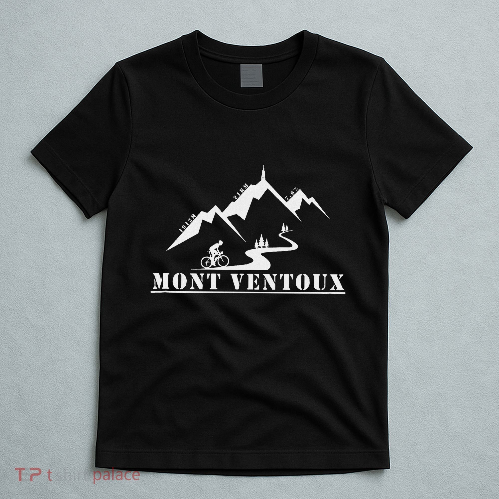 Mont Ventoux Bicycle France  Cycling Alpes T-Shirt