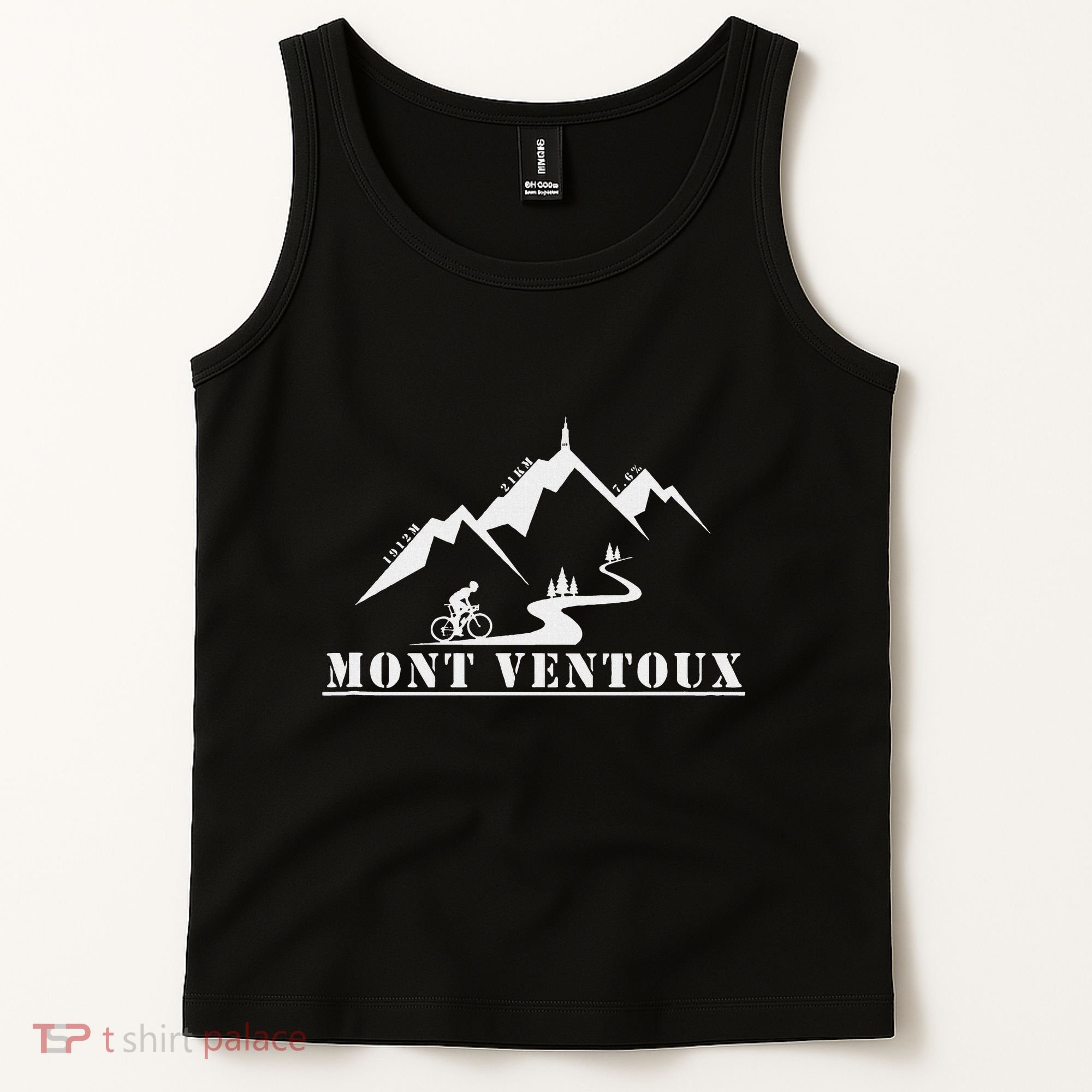 Mont Ventoux Bicycle France  Cycling Alpes Tank Top