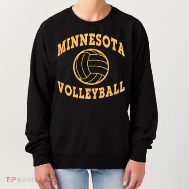 Minnesota Volleyball Classic Vintage Distressed Women's Sweatshirt
