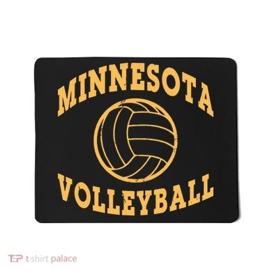 Minnesota Volleyball Classic Vintage Distressed Mousepad
