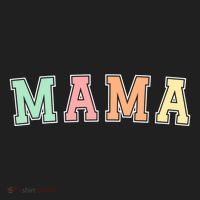 Mama Varsity Cute Mothers Day Women's Sweatshirt thumb 2