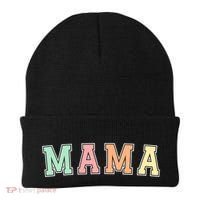 Mama Varsity Cute Mothers Day Beanie thumb 0