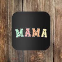 Mama Varsity Cute Mothers Day Coaster thumb 0