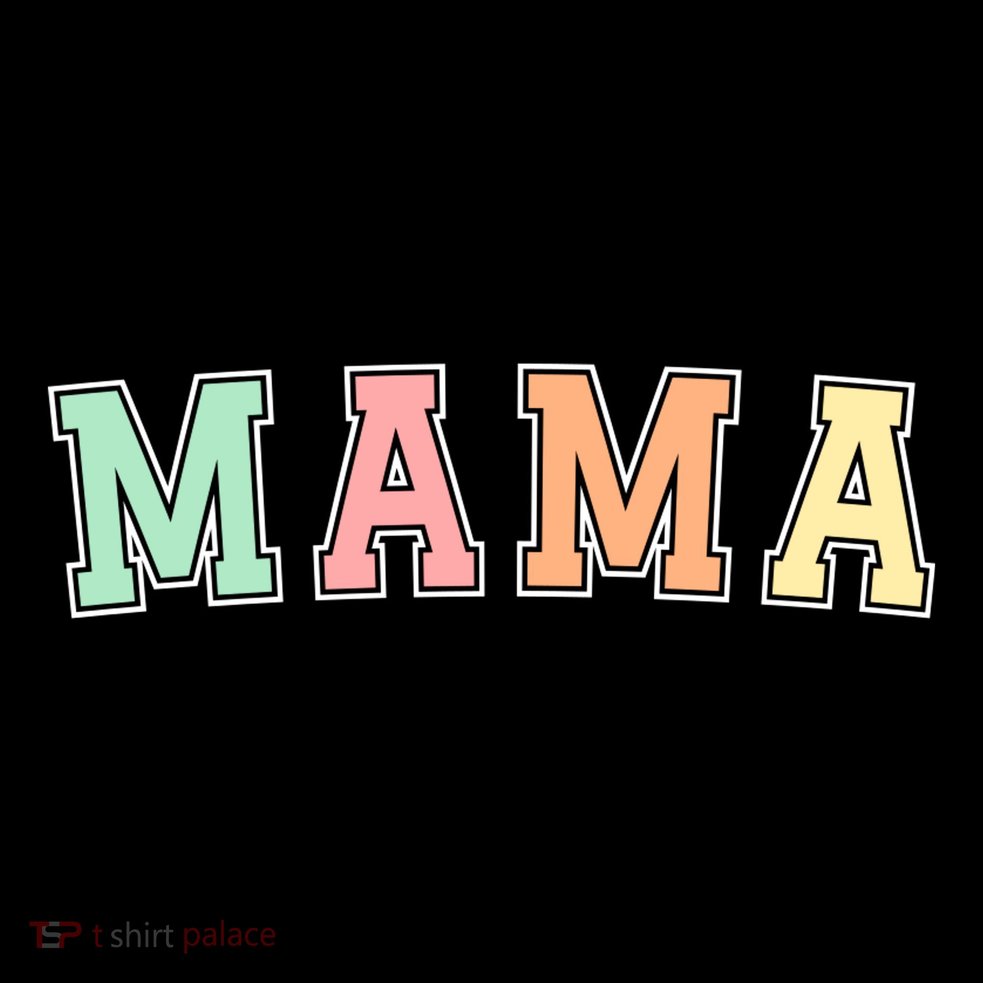 Mama Varsity Cute Mothers Day Coaster