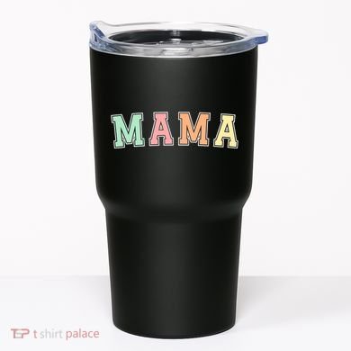 Mama Varsity Cute Mothers Day Tumbler