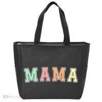 Mama Varsity Cute Mothers Day Tote Bag thumb 0