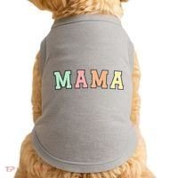 Mama Varsity Cute Mothers Day Doggie Tank thumb 0
