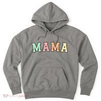 Mama Varsity Cute Mothers Day Hoodie thumb 0