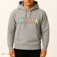 Mama Varsity Cute Mothers Day Hoodie thumb 2
