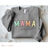 Mama Varsity Cute Mothers Day Sweatshirt thumb 2