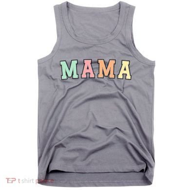 Mama Varsity Cute Mothers Day Tank Top