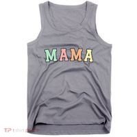 Mama Varsity Cute Mothers Day Tank Top thumb 0