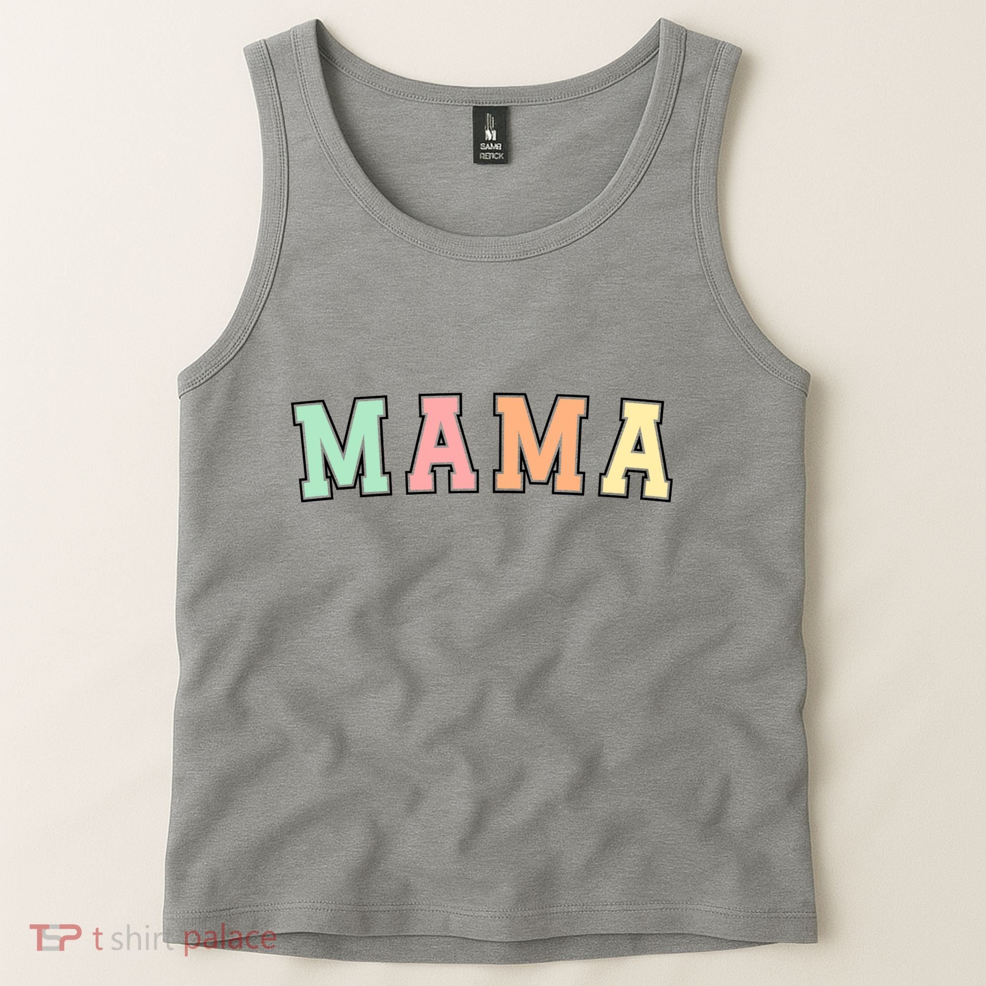 Mama Varsity Cute Mothers Day Tank Top