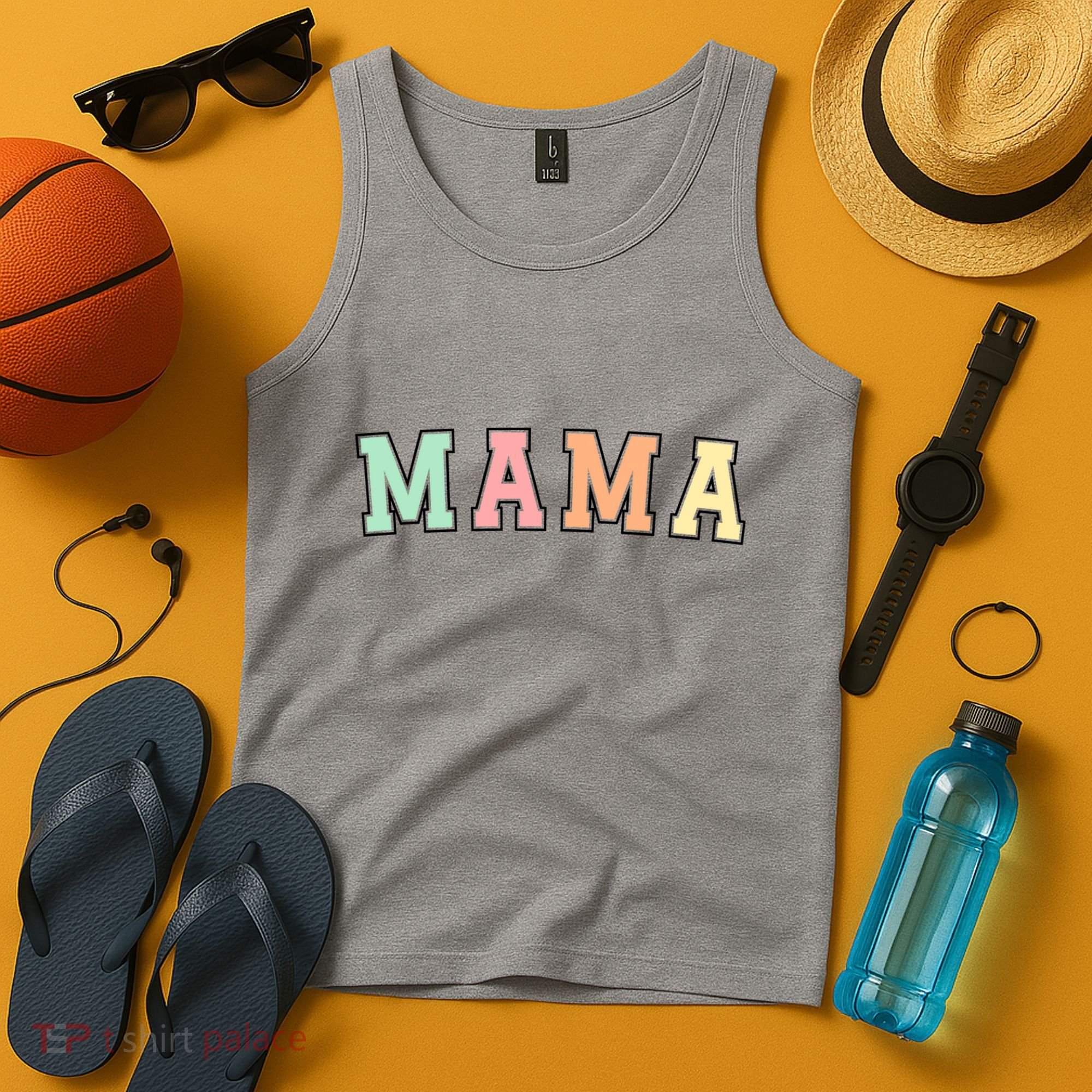 Mama Varsity Cute Mothers Day Tank Top