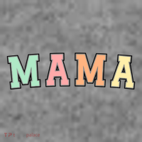 Mama Varsity Cute Mothers Day Tank Top thumb 6