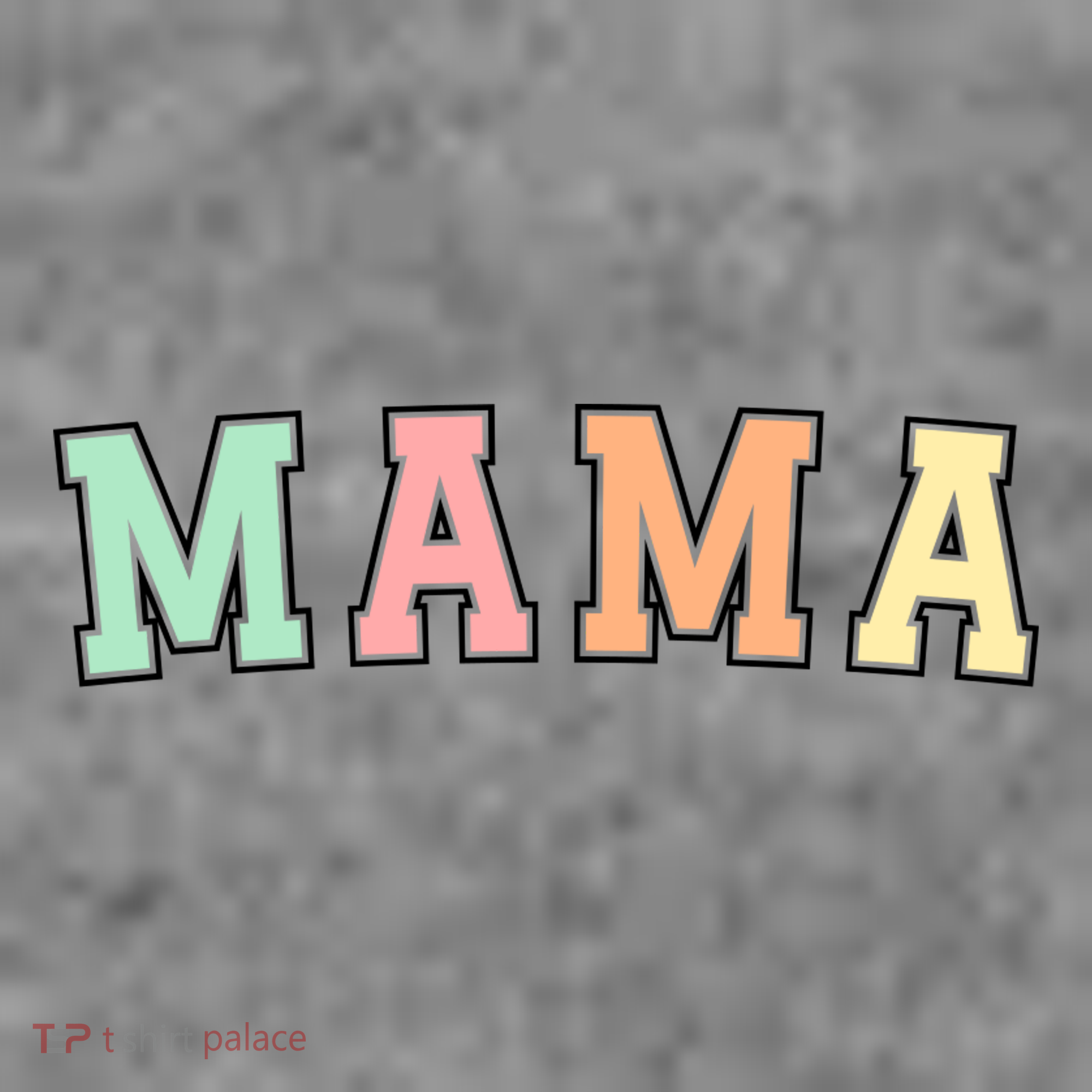 Mama Varsity Cute Mothers Day Tank Top