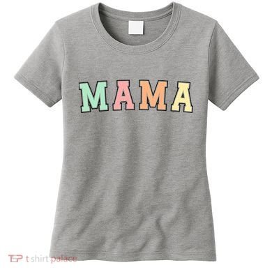 Mama Varsity Cute Mothers Day Women's T-Shirt