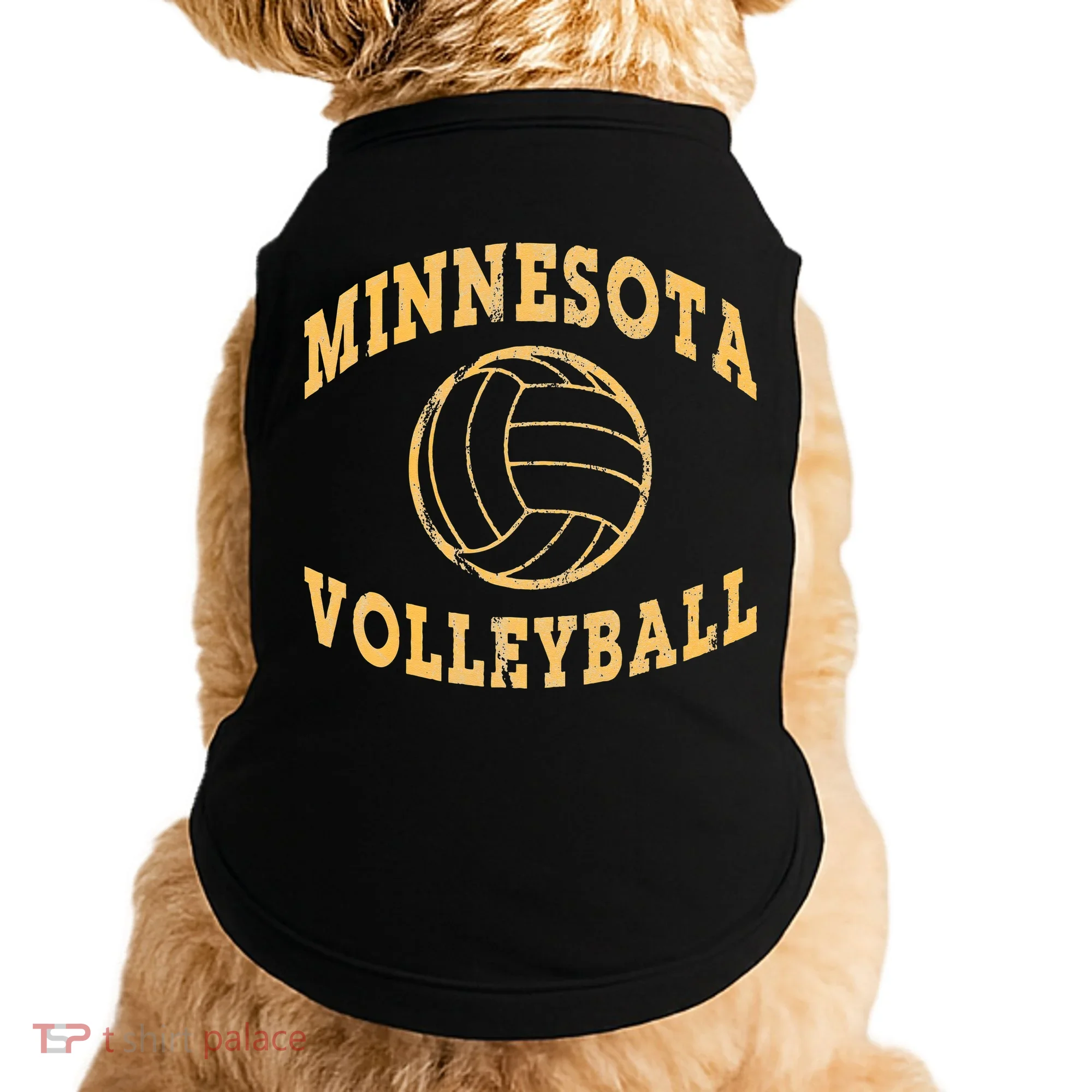 Minnesota Volleyball Classic Vintage Distressed Doggie Tank