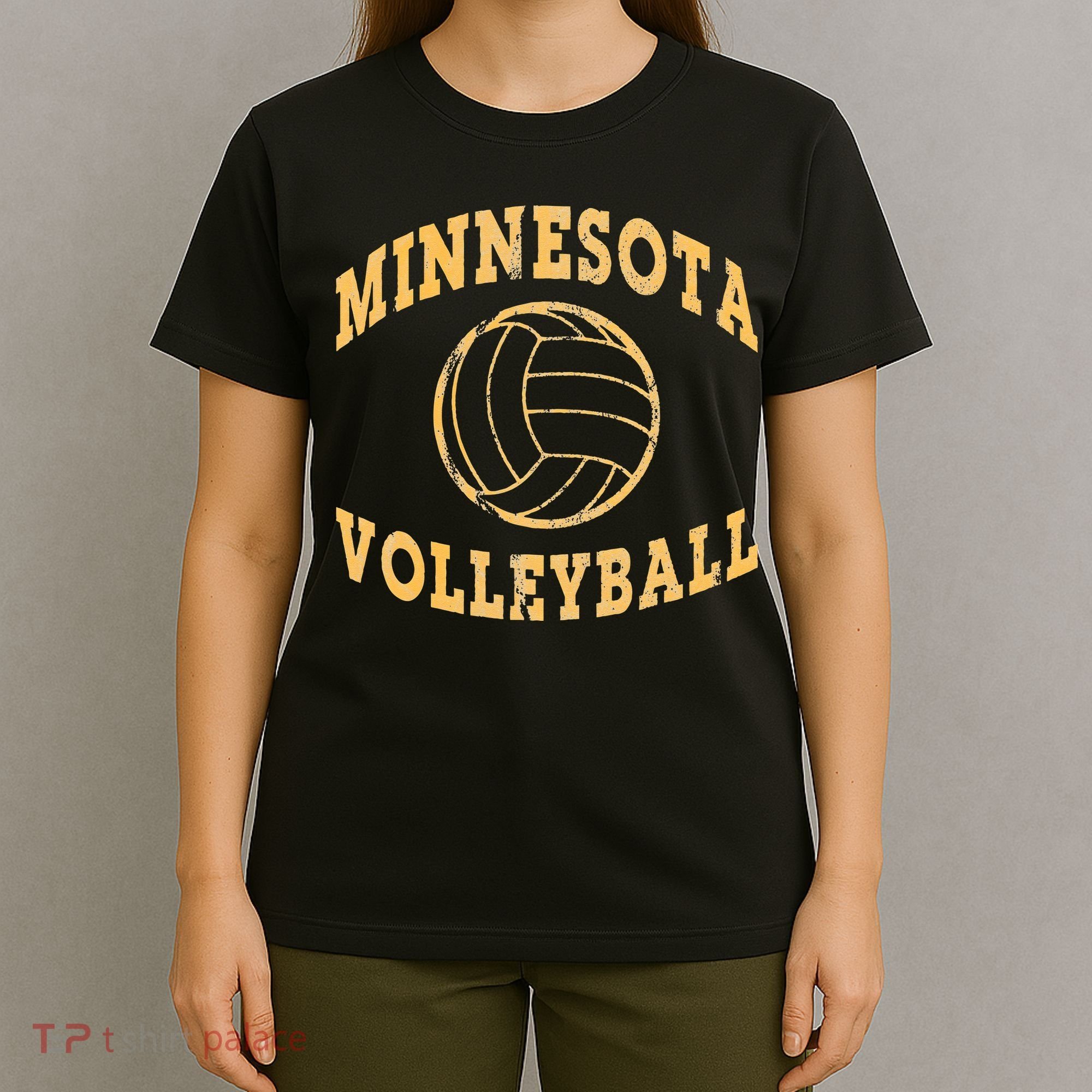 Minnesota Volleyball Classic Vintage Distressed T-Shirt